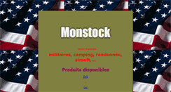 Desktop Screenshot of monstock.be